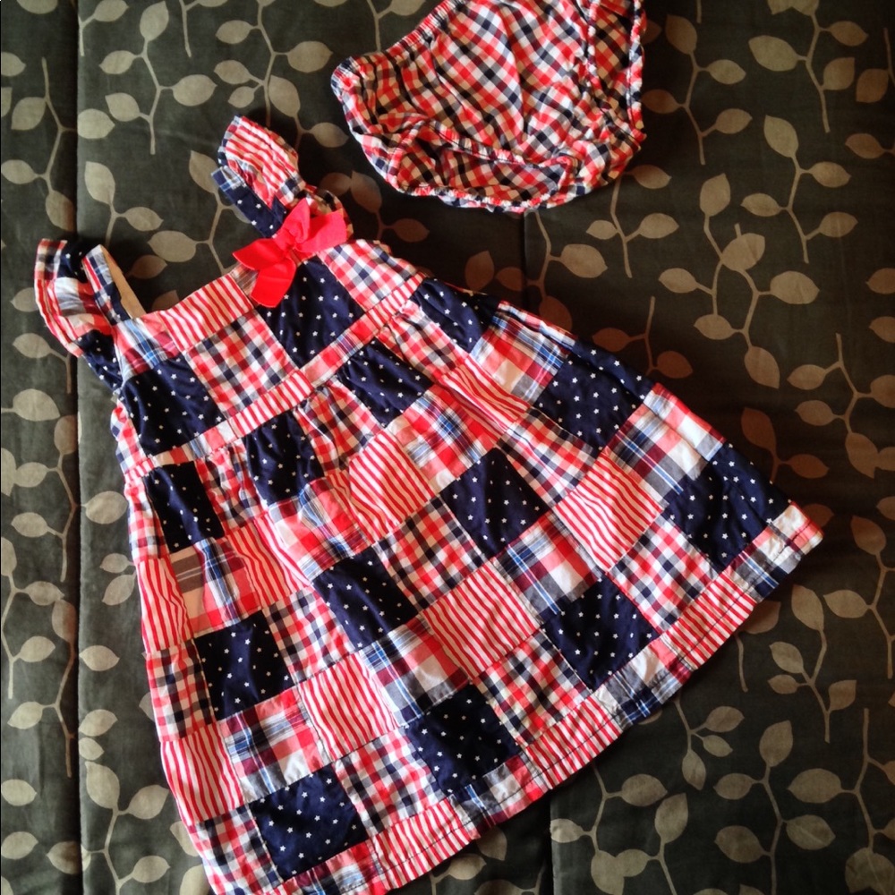 July 4th Holiday Toddler Dress💥